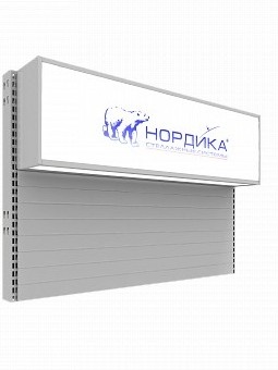 Фриз рекламный с прозрачным дном, картинка 1